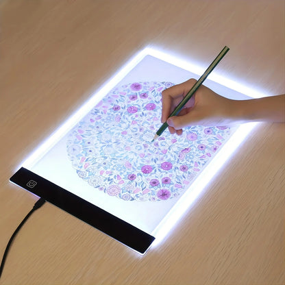 Tablero de Dibujo LED Regulable para Niños y Artistas